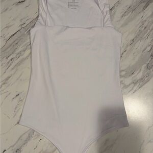Square neck tank bodysuit